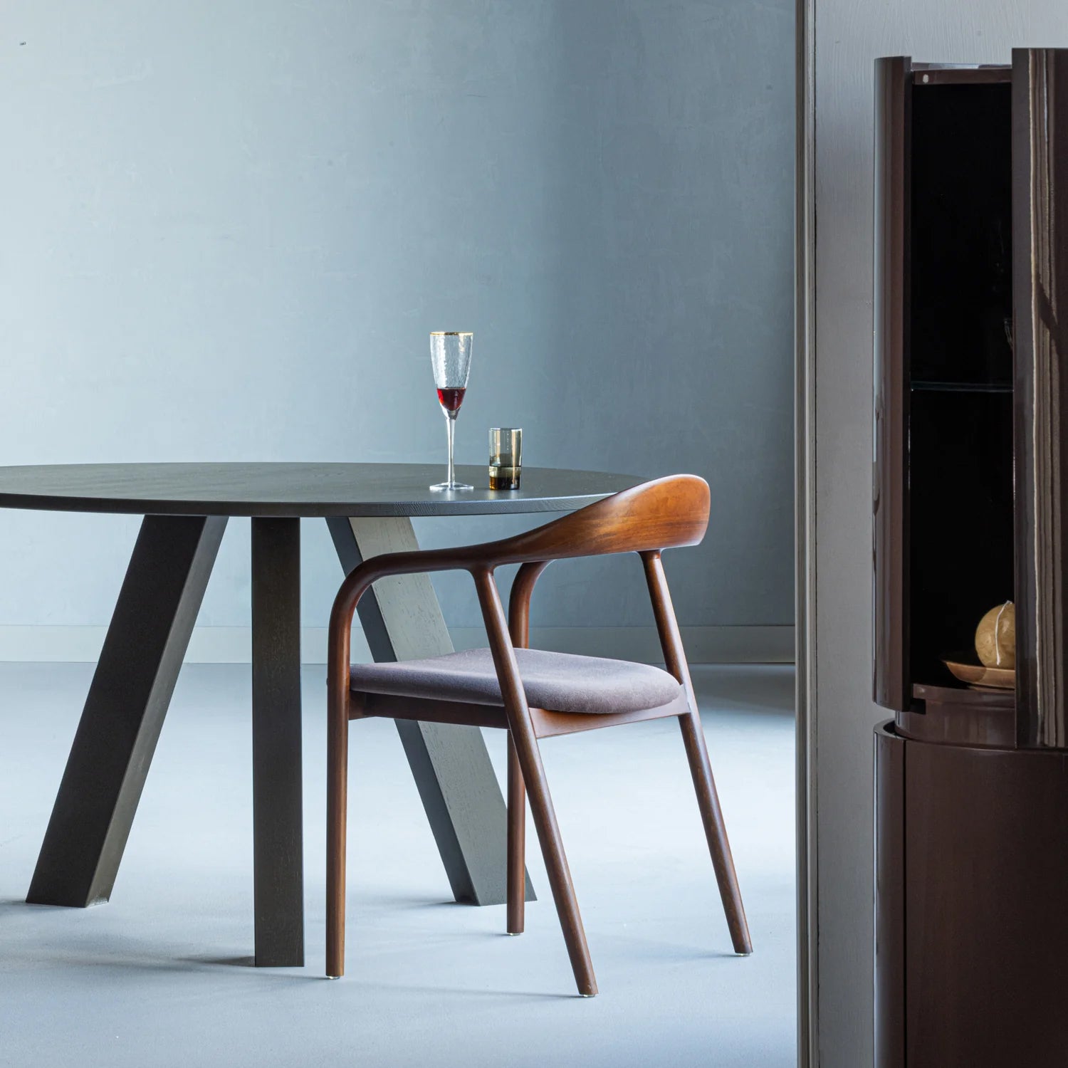 WOOOD Bran Eetkamerstoel Beukenhout - Bruin