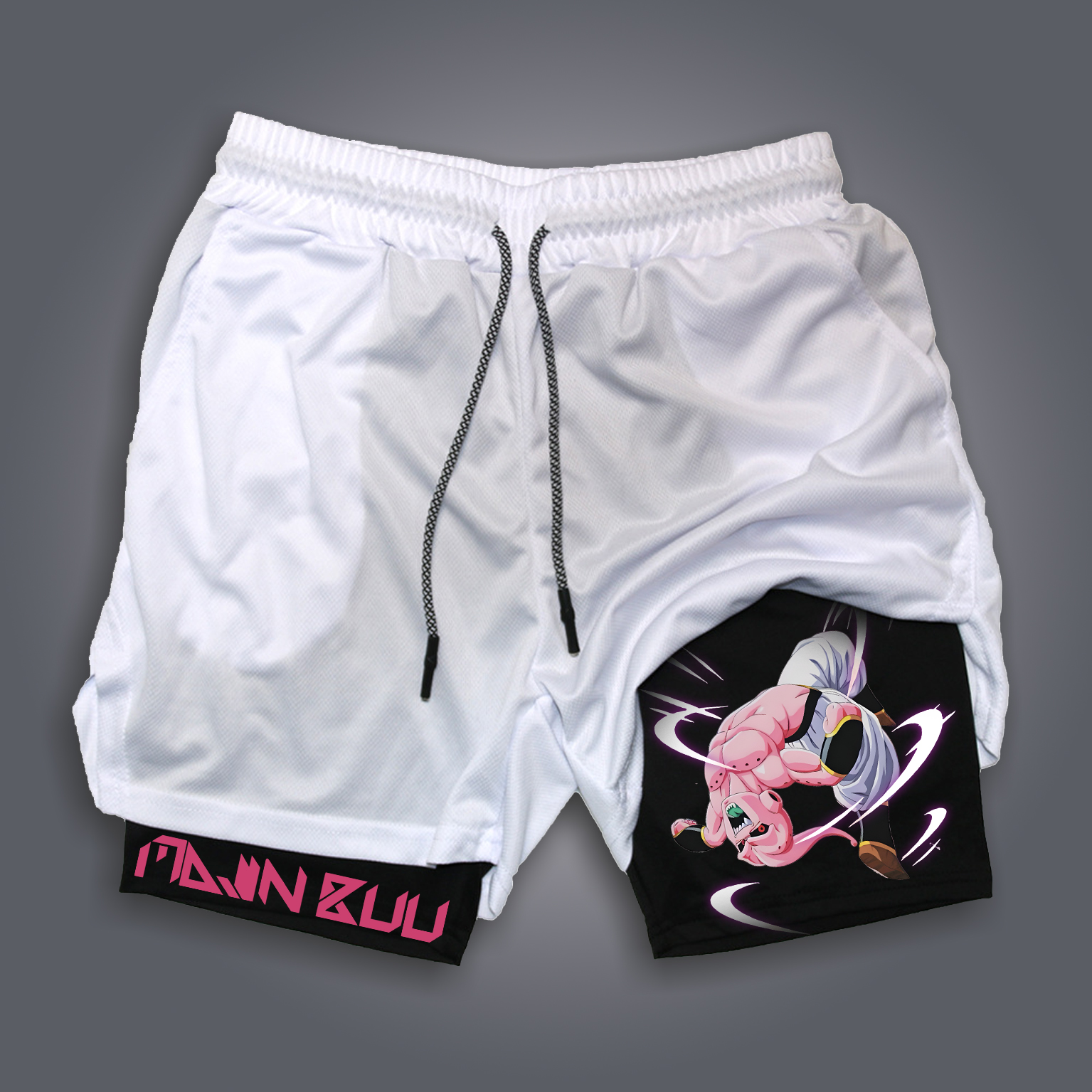 Unisex Anime Print Drawstring Comicssoul Shorts