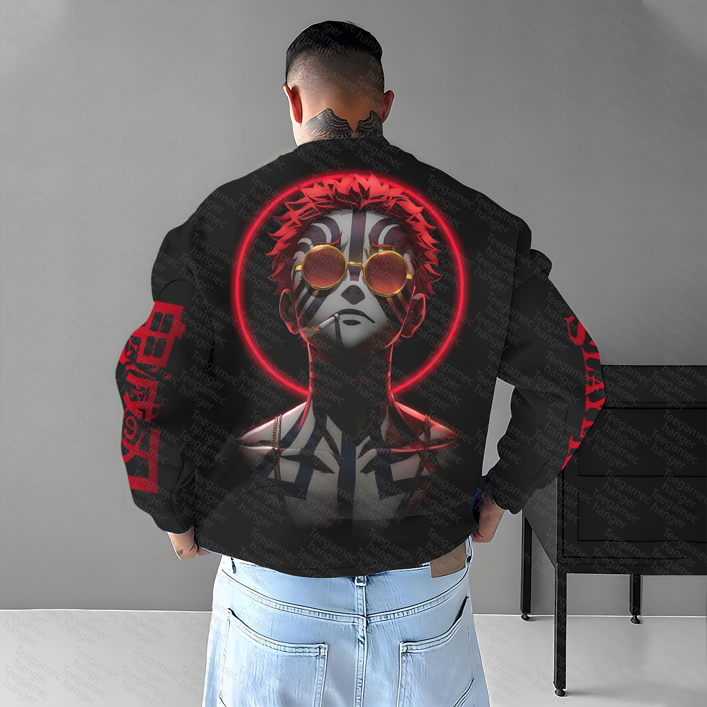 Unisex “Comicssoul” Anime Graphic Inspired Vintage Sweatshirt
