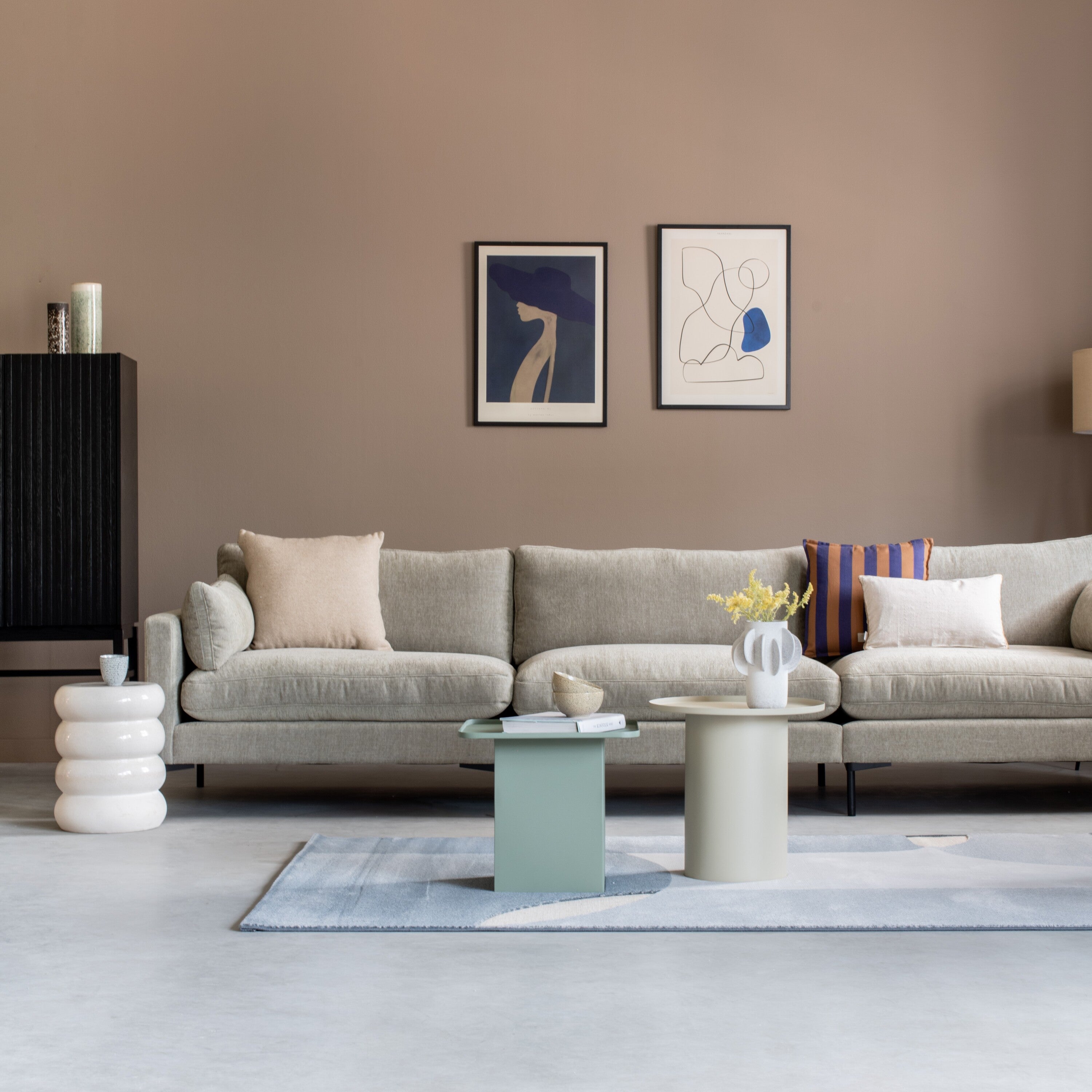 Zuiver Dream Vloerkleed 160 x 230 cm - Steel