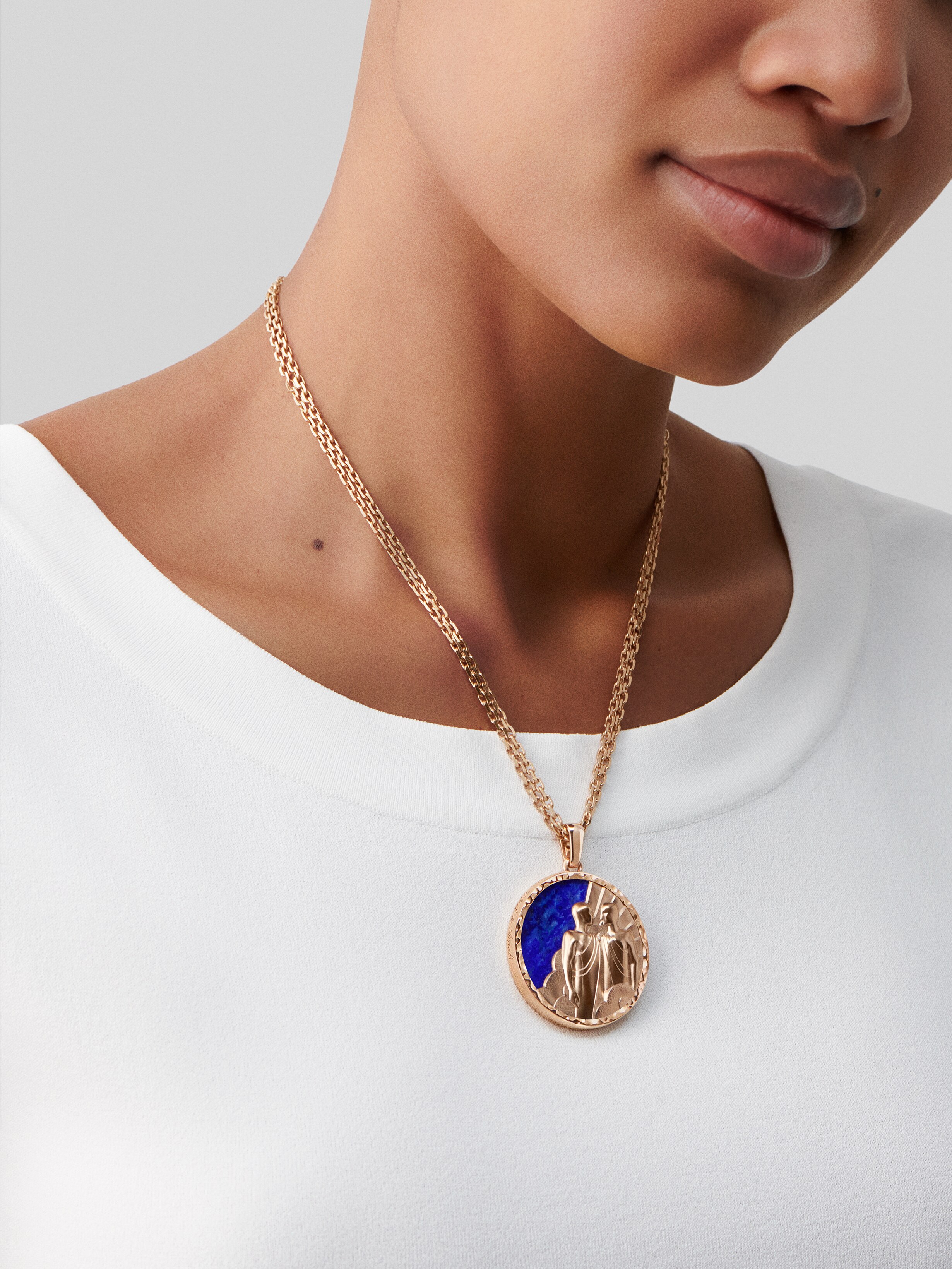 Replicate Zodiaque long necklace Geminorum (Gemini)(1:1 replica) - Original Replica Club
