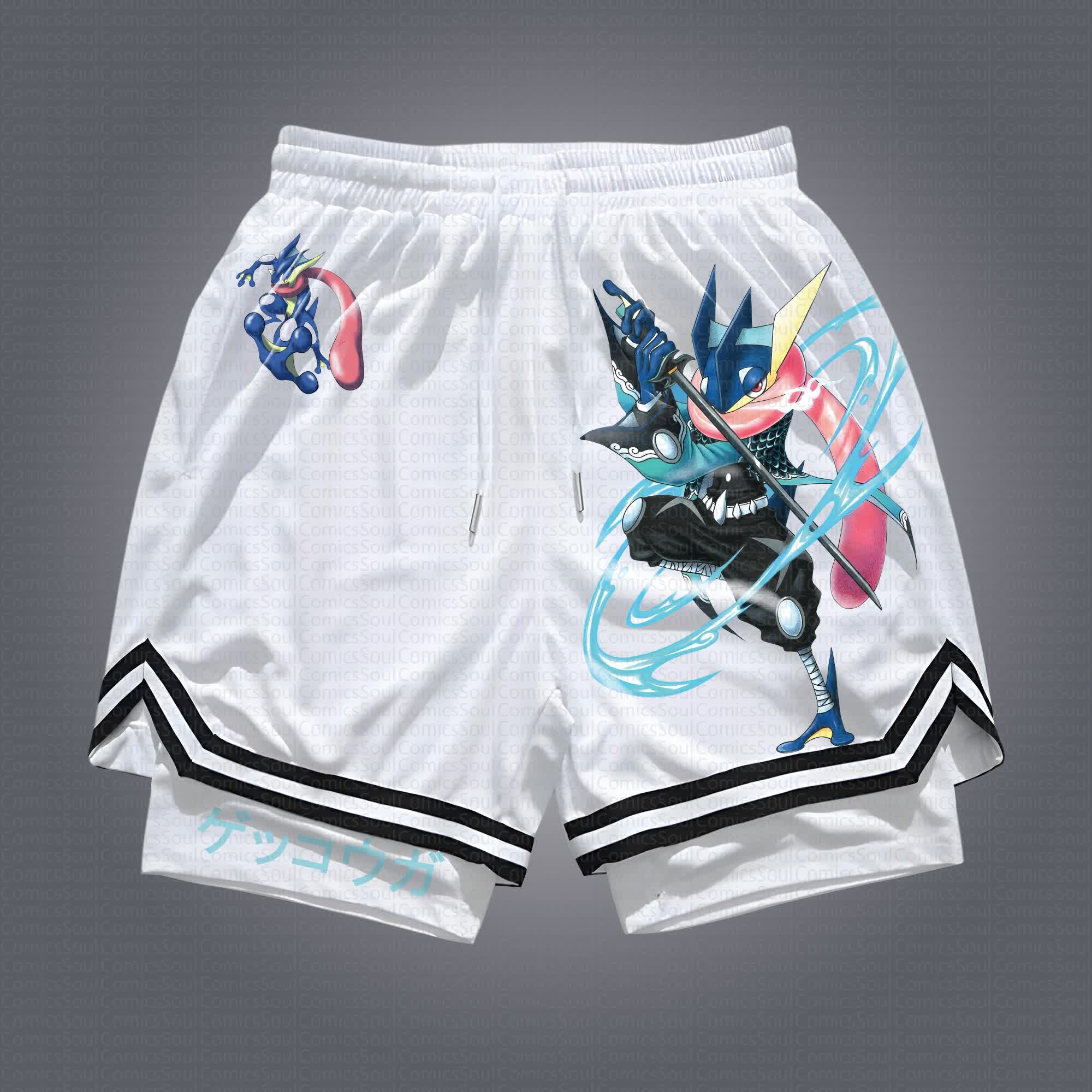 Unisex  “Comicssoul” Casual Anime Streetwear Shorts
