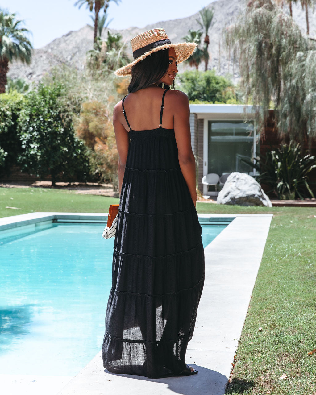 Del Mar Pocketed High Low Maxi Dress - FINAL SALE - Se7enfashion