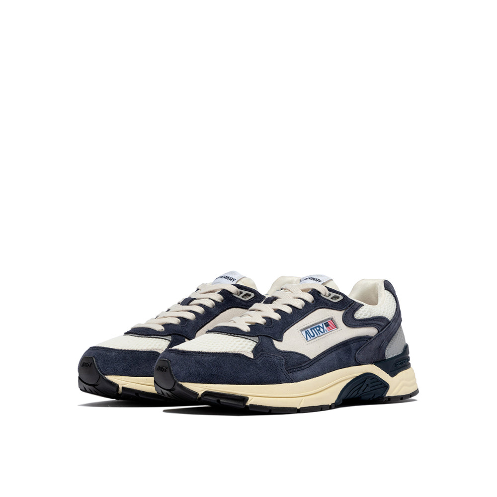 Autry - Baskets Hyperway Low Man Sa06 - Blanc Marine Daim