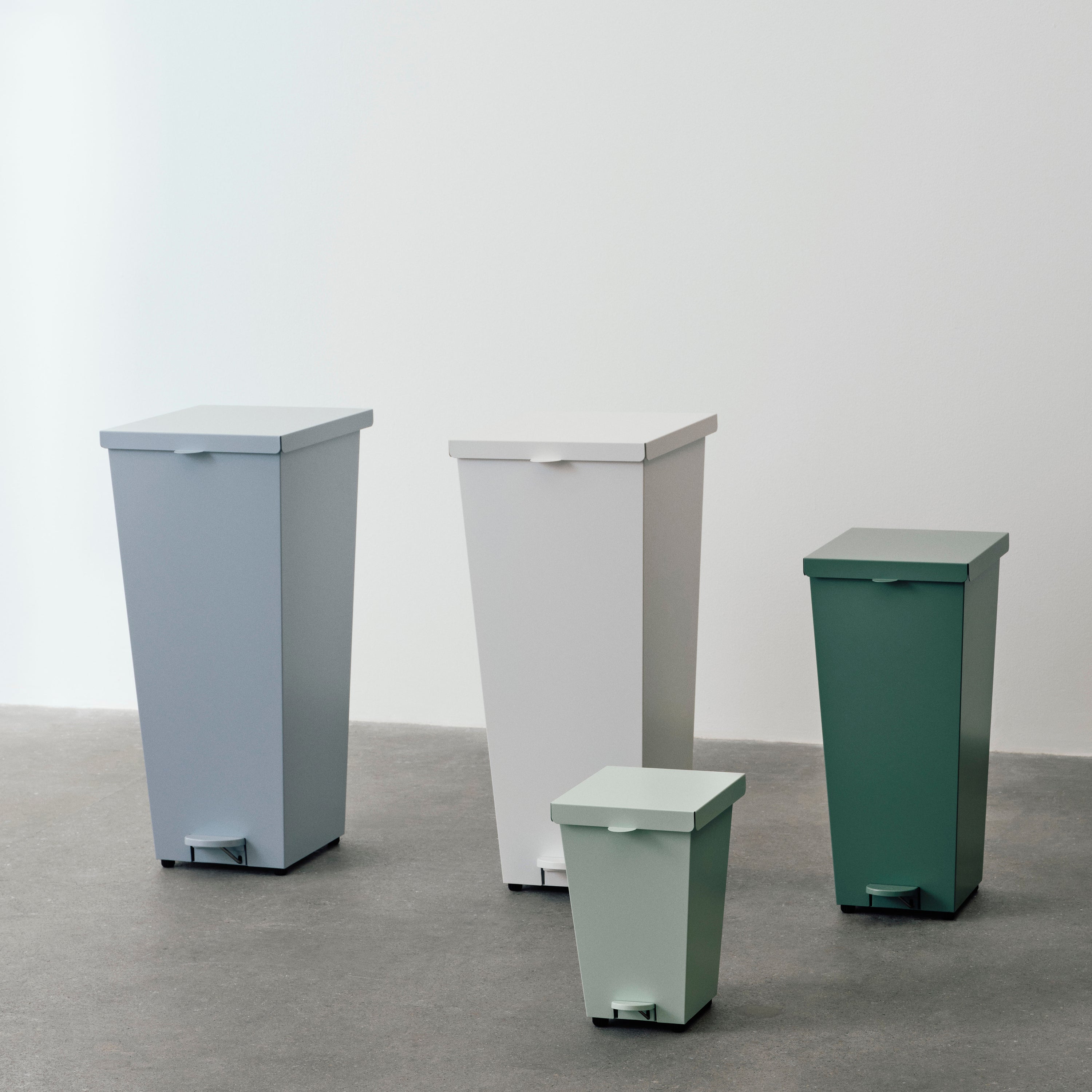 HAY Loop Prullenbak 58 L - Wit