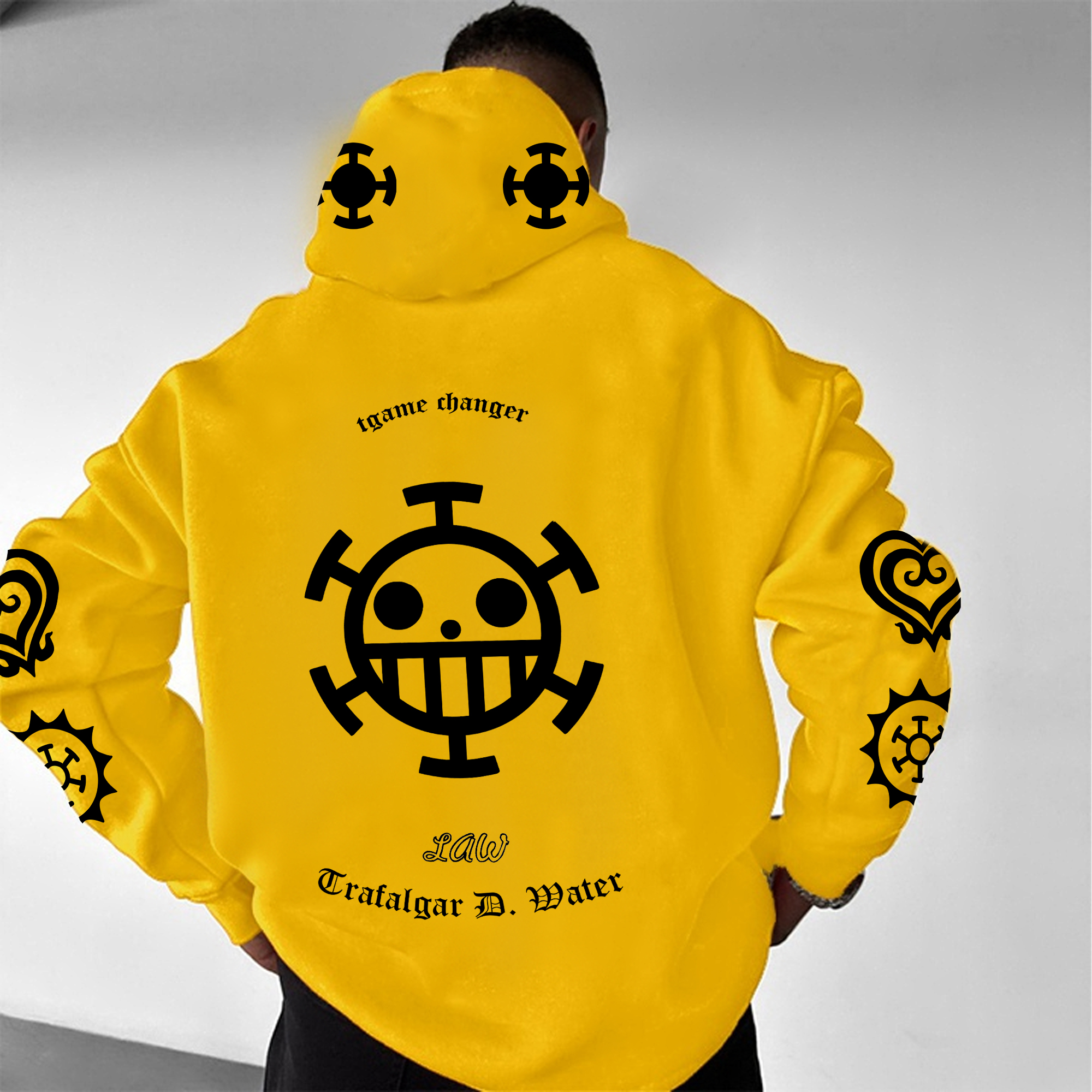 Unisex Anime Graphic Streetwear Vintage Hoodie