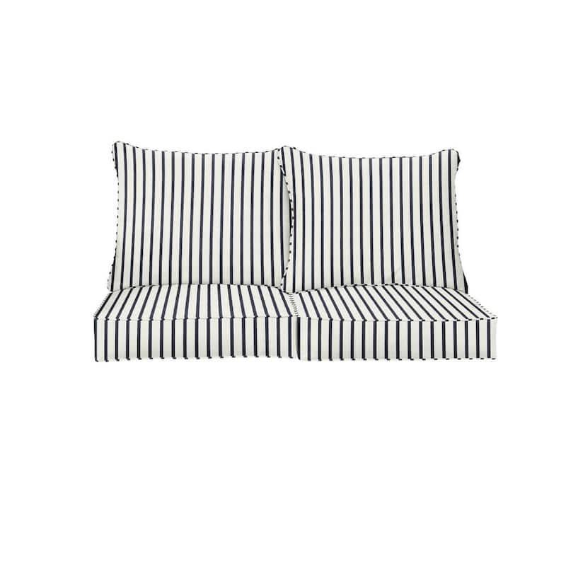 Cojín para Sofá Loveseat Interior/Exterior de 27 x 23 de PINPAI iq0102636