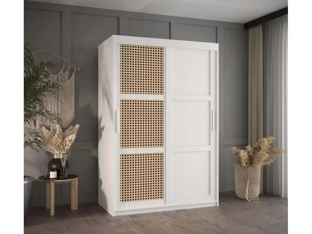 ARMARIO Luxmbls 3 DE PUERTAS CORREDERAS 200/120/62 2 puertas (blanco) 88116NGJZ