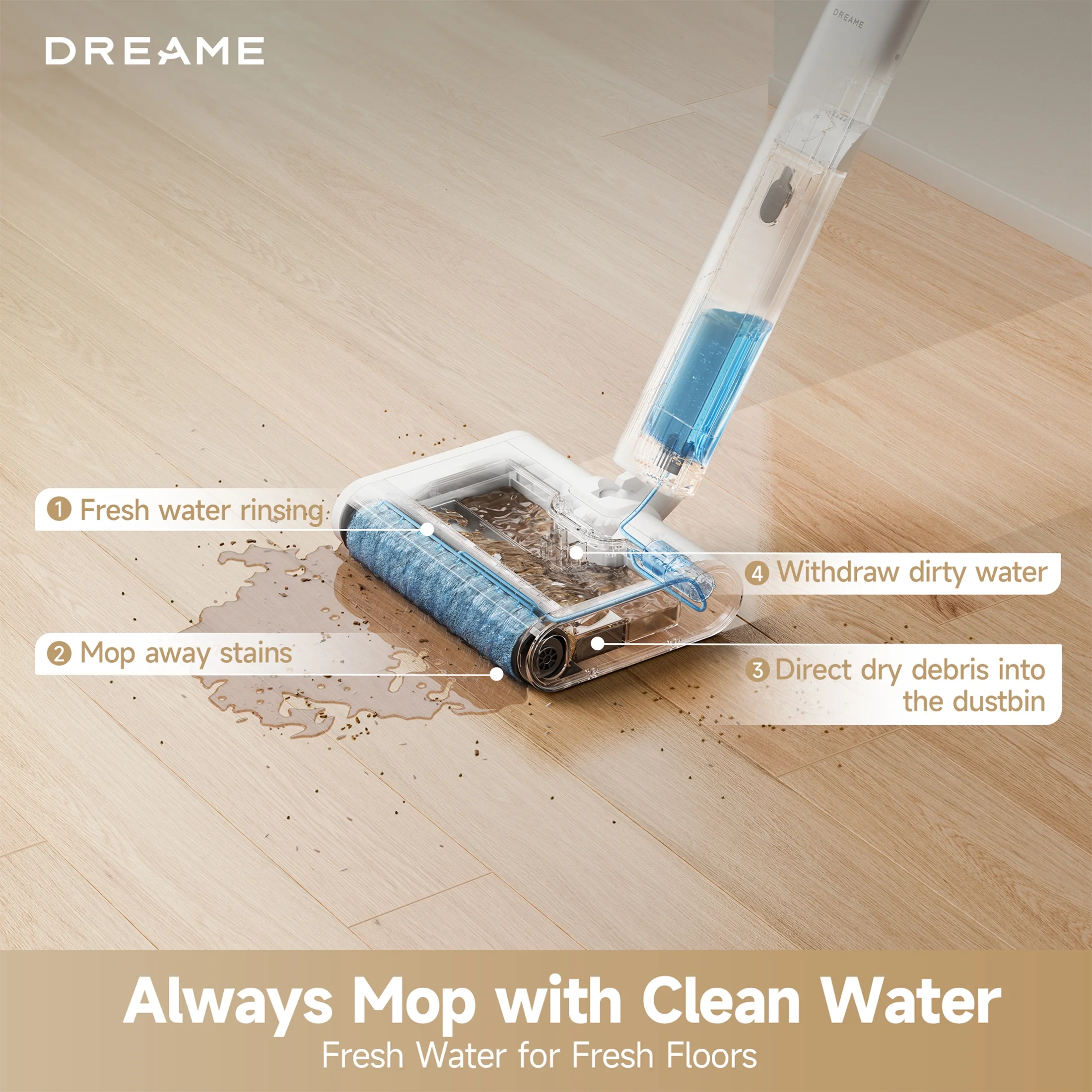 Dreame Floor X 100 Cordless Floor Washer - Image 9