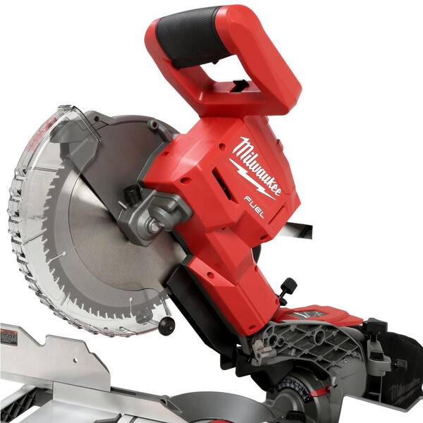 M18 FUEL 18V Lithium-Ion Brushless Cordless 10 in. Dual Bevel Sliding Compound Miter Saw with Stand (Tool-Only) - Image 4