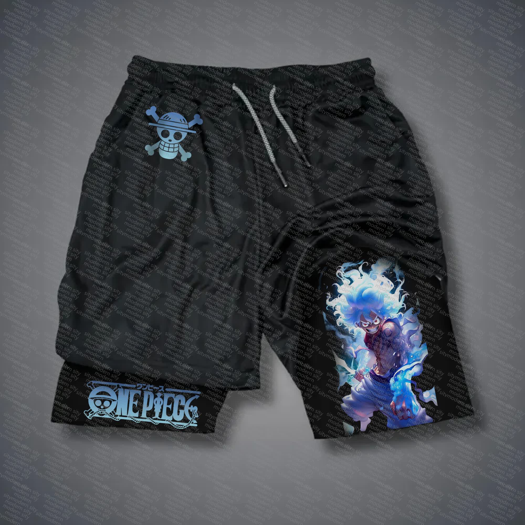 Unisex Casual Anime Streetwear Shorts | Comicssoul