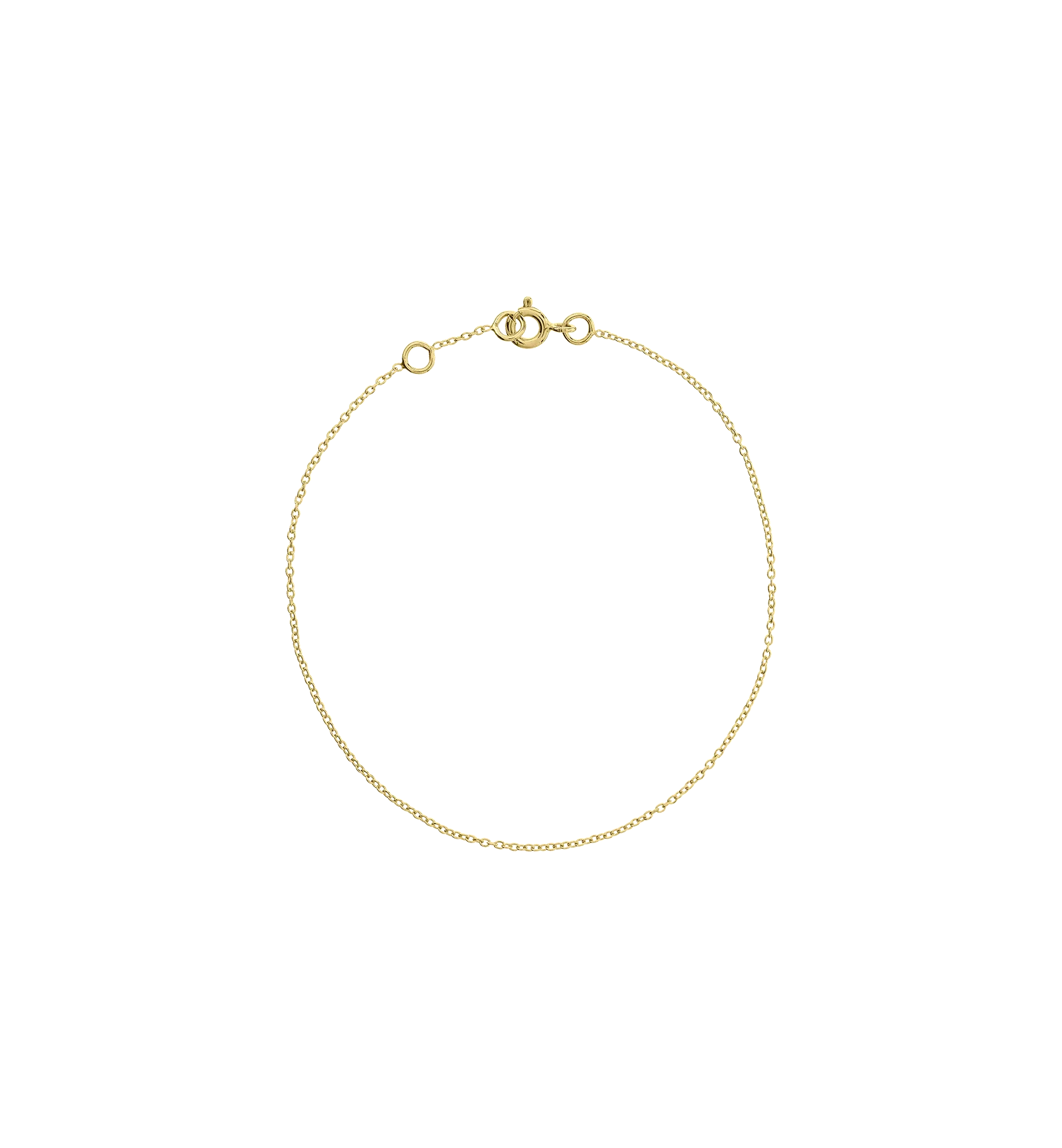 Anchor Plain Bracelet 9K