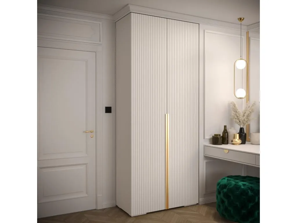 ARMARIO Boverdeco 9 DE PUERTAS BATIENTES 236.7/100/47 2 puertas (blanco)