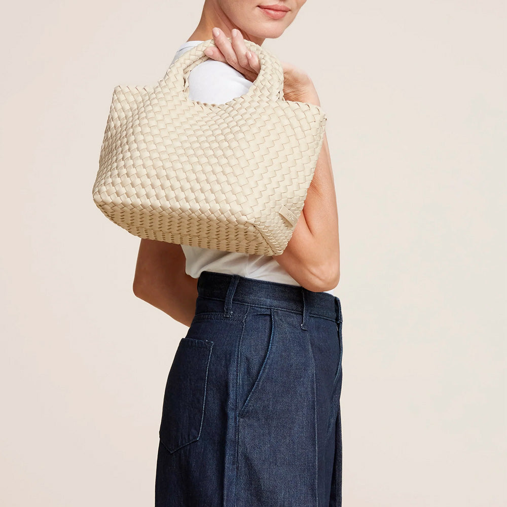 Naghedi -  Tote Small St Barths - Ecru