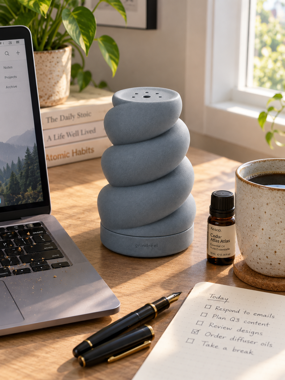 grindreel Slate Grey Diffuser