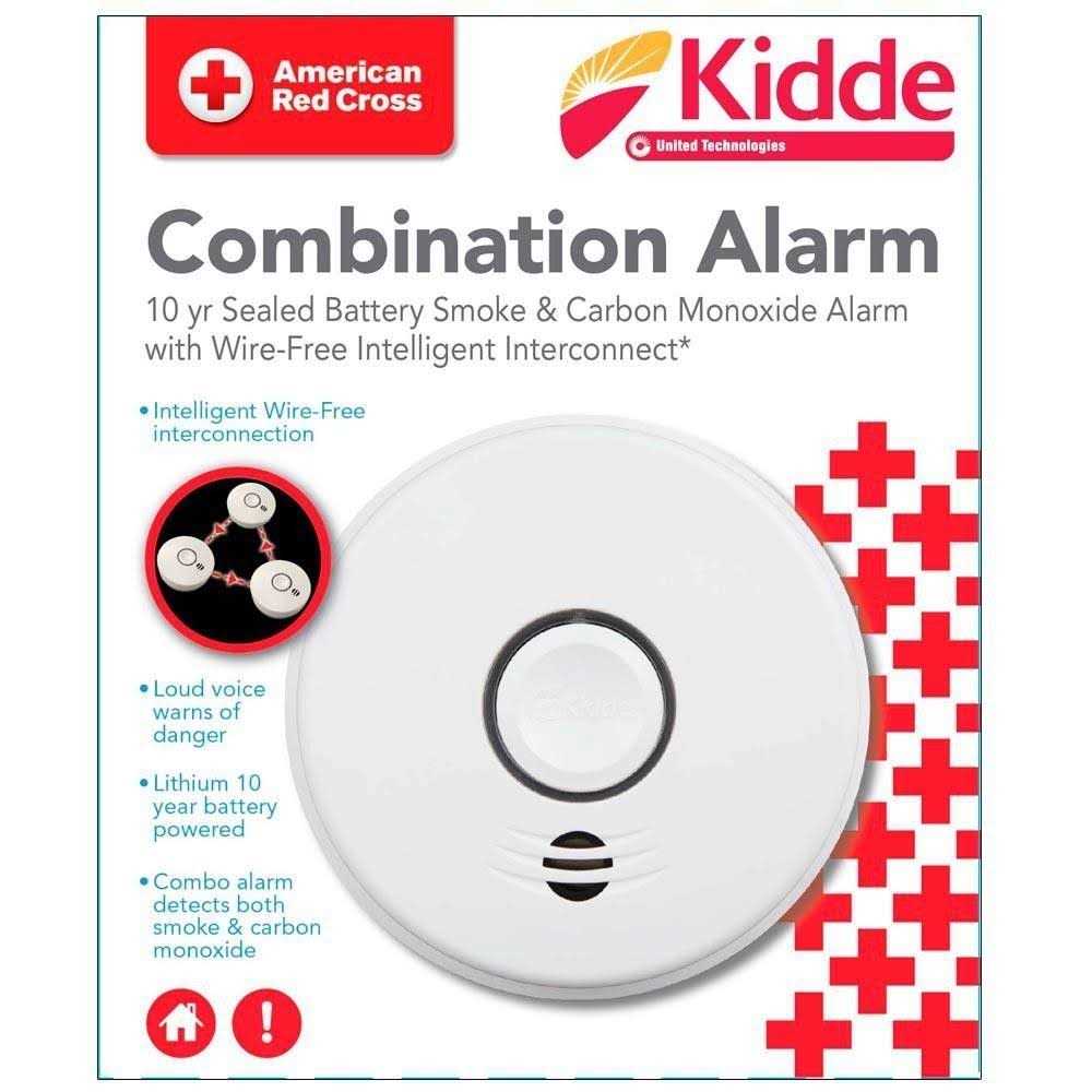 Kidde Wire-Free Interconnected Smoke And Carbon Monoxide Alarm, 10-Year Sealed Battery - P4010DCSCO-W - Image 2 Kidde Wire-Free Interconnected Smoke And Carbon Monoxide Alarm, 10-Year Sealed Battery - P4010DCSCO-W - Image 2