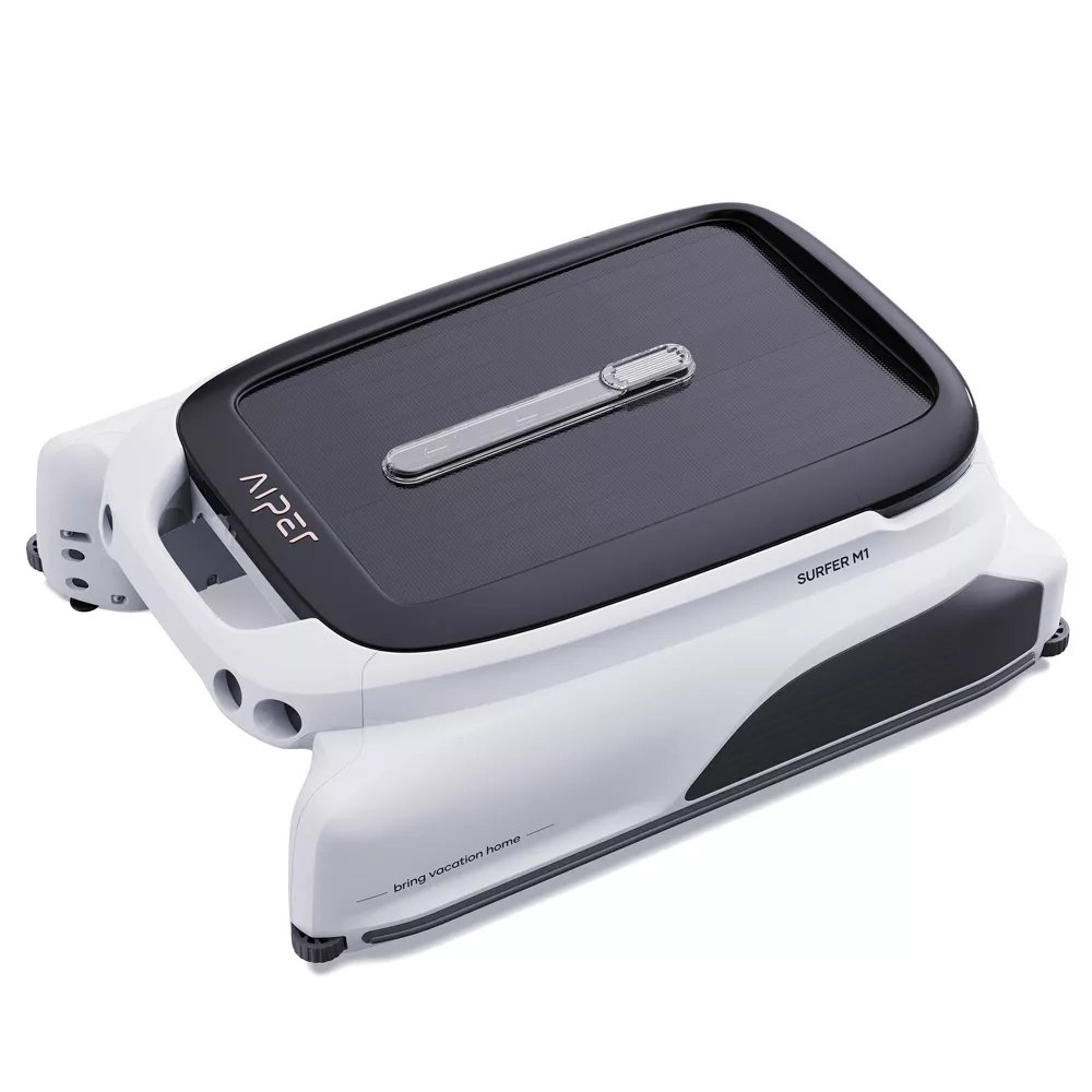 Aiper Surfer M1 Automatic Pool Skimmer Robotic Surface Cleaner with App Control & Solar Powered - Image 2