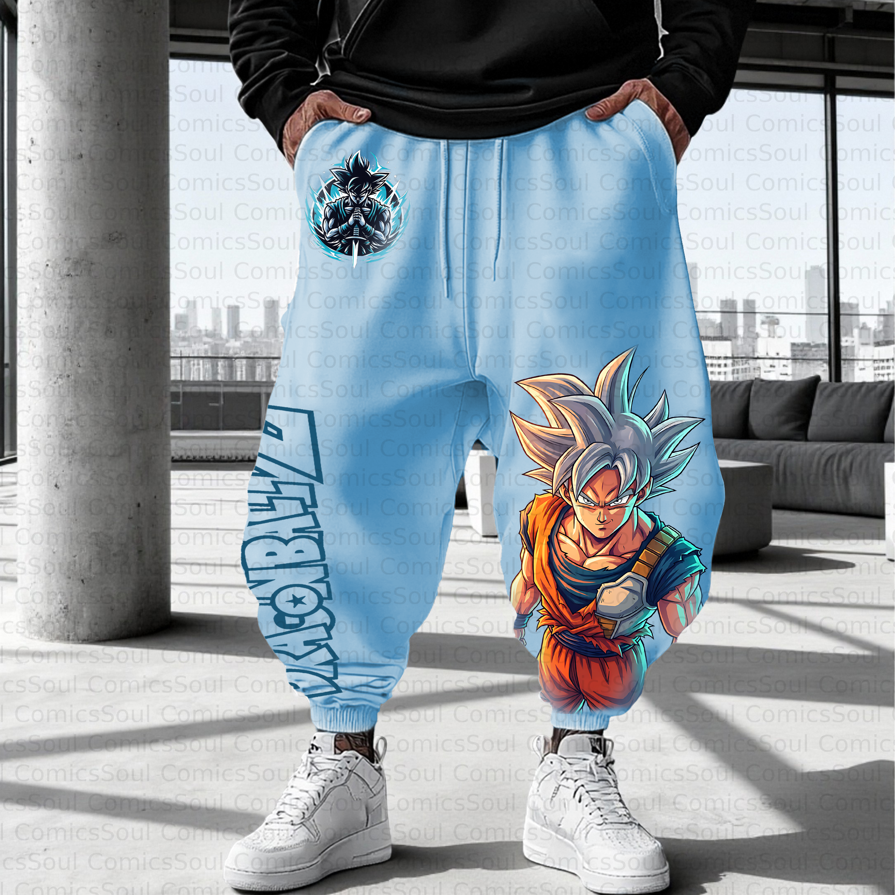 Unisex Casual Anime Streetwear Pant