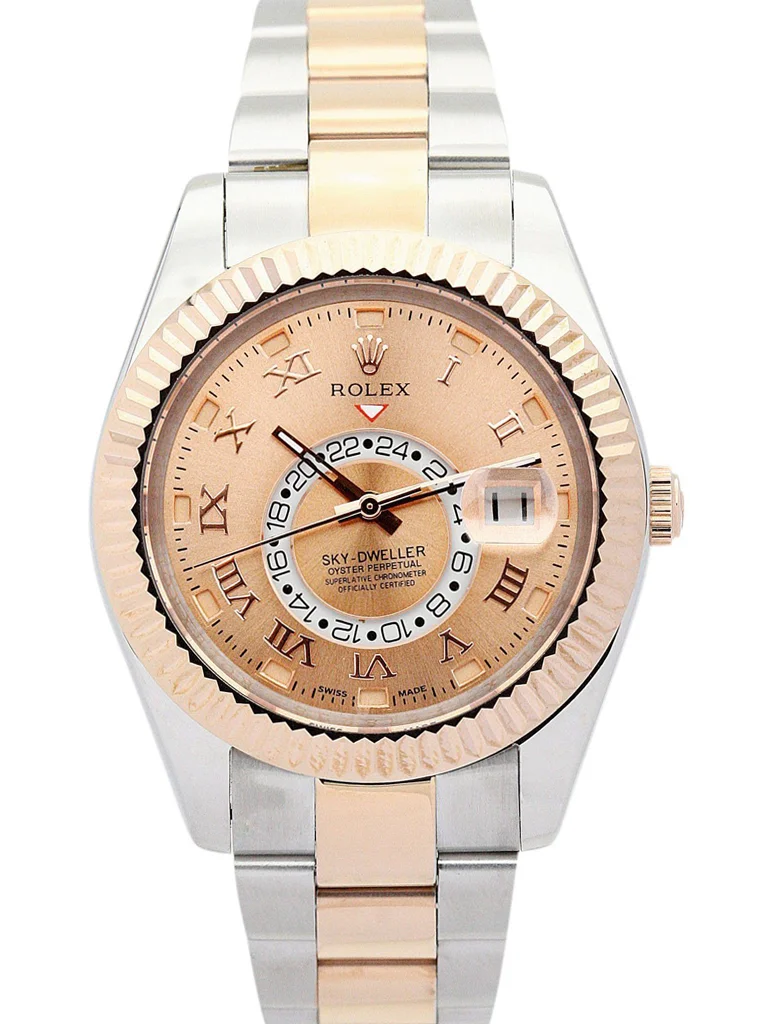 Rolex Sky-Dweller 42mm Champagne Dial 326938-3