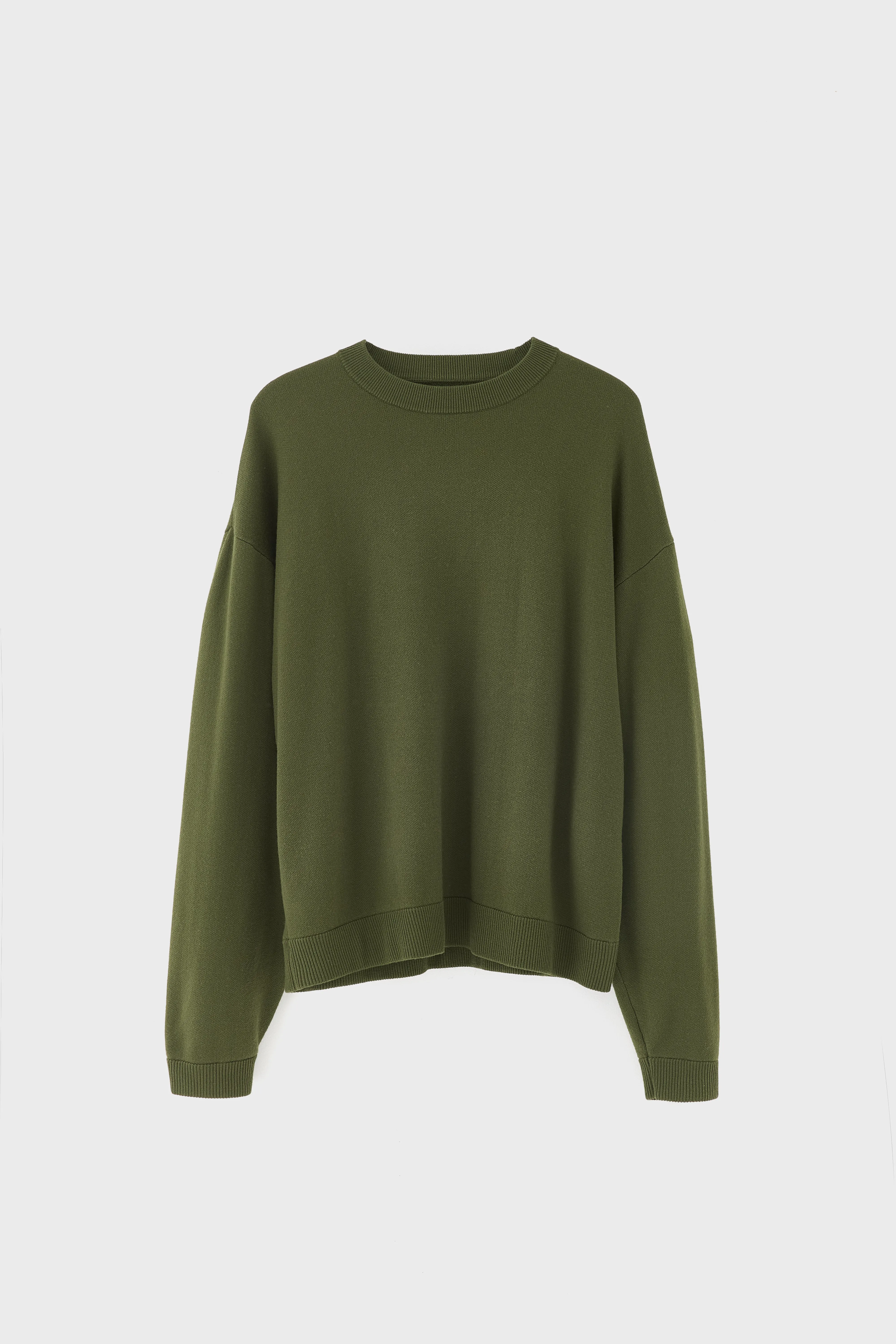Bellerose Siamo crewneck sweater (261 / M / MILITARY)