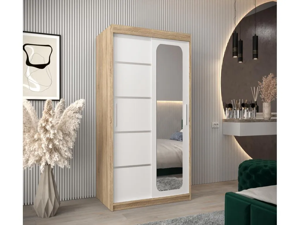 ARMARIO Hogarmini V2 DE PUERTAS CORREDERAS 200/100/62 2 puertas (Hogarmini/blanco) 60412jtiz
