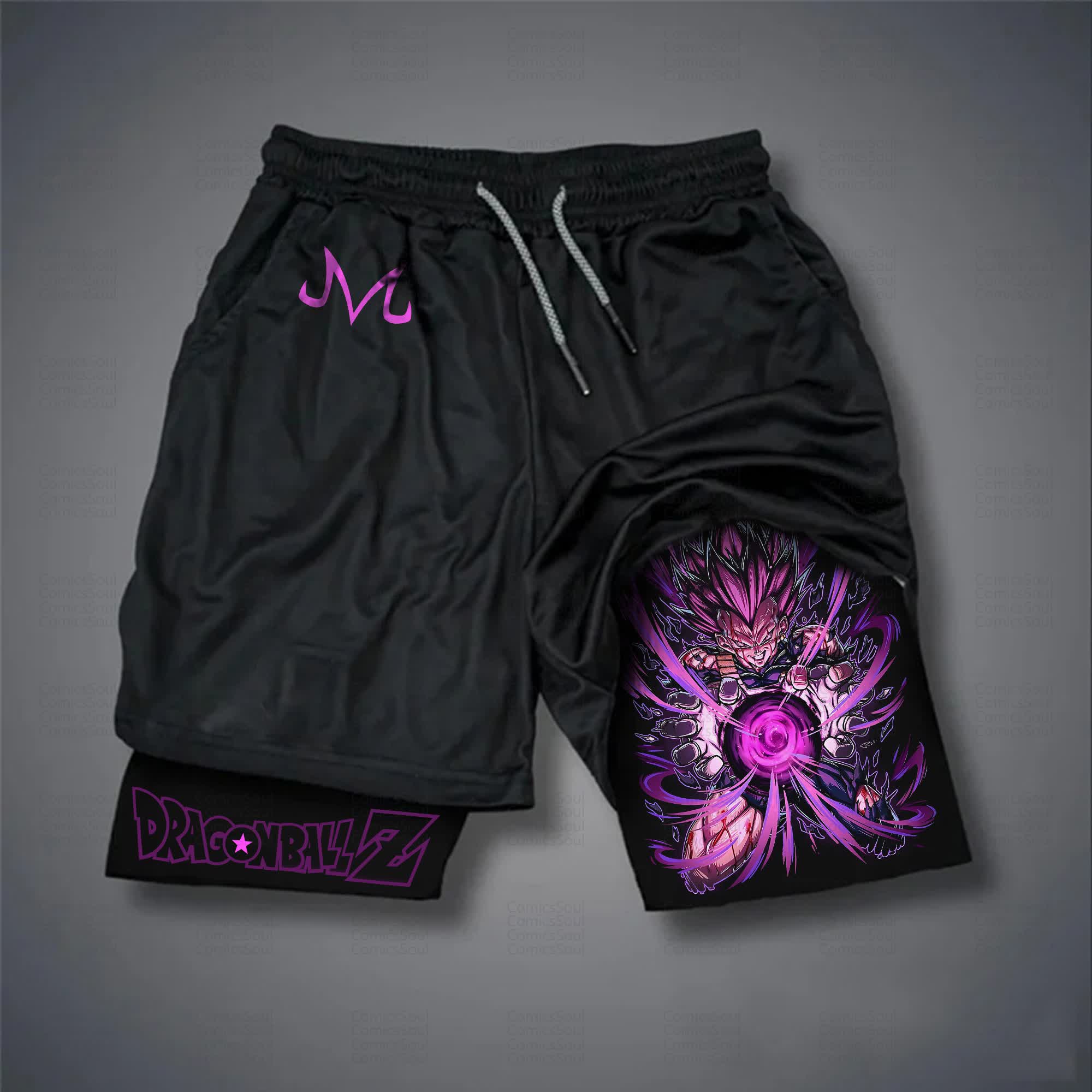 Unisex Casual Anime Streetwear Shorts 丨Comicssoul