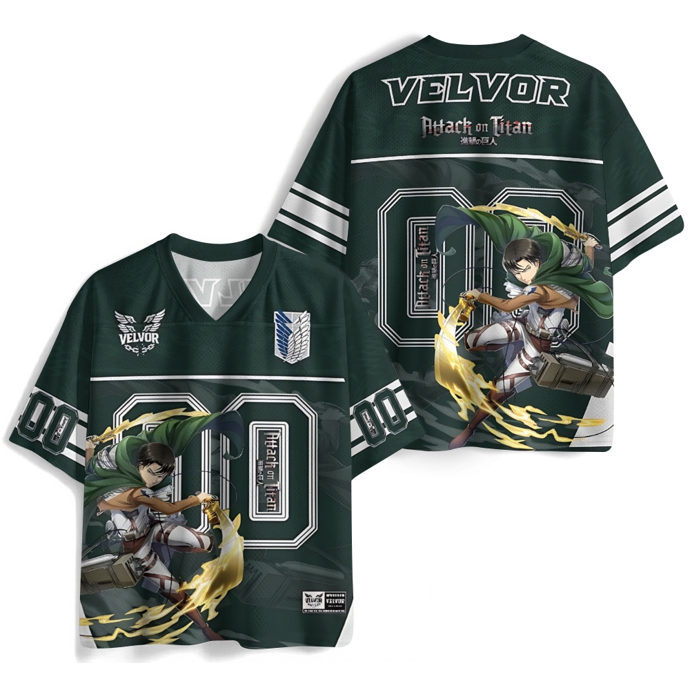 Attack on Titan Anime Football Jersey