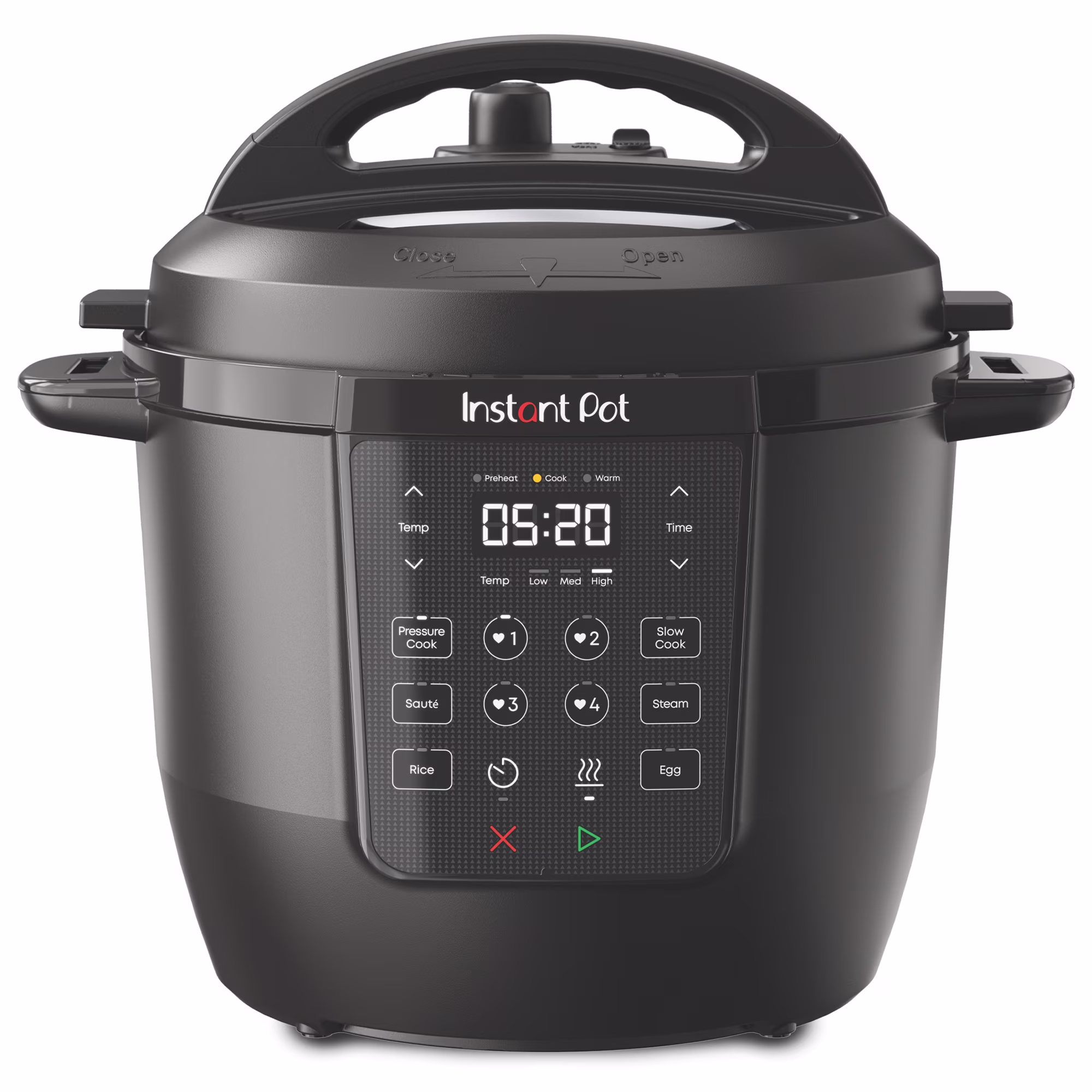 Instant Pot 6Qt RIO Chef Series 7-in-1 Multi-Cooker, Pressure Cooker, Slow Cook, & More, Black