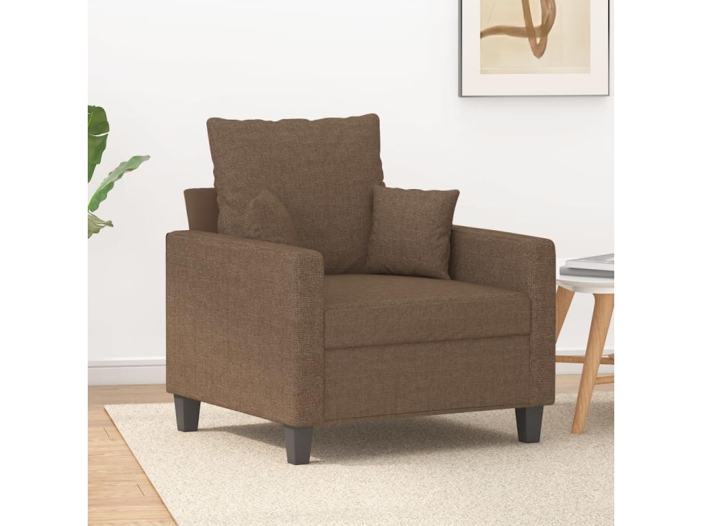 Sillón de Joliven marrón 60 cm
