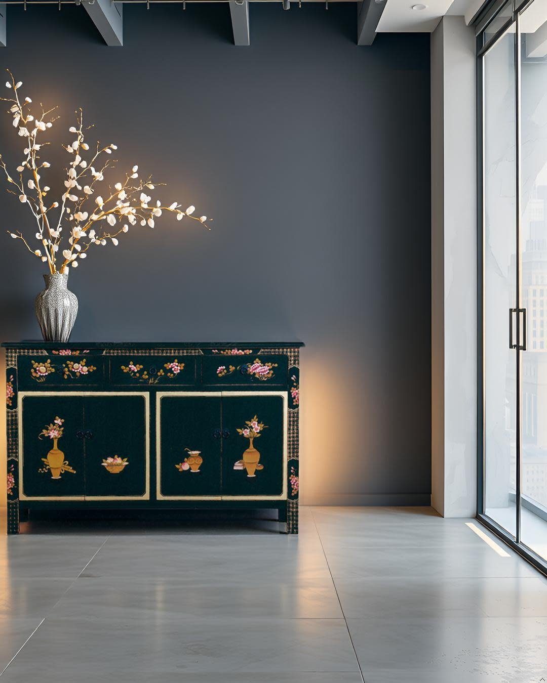 Fine Asianliving Chinese Dressoir Zwart