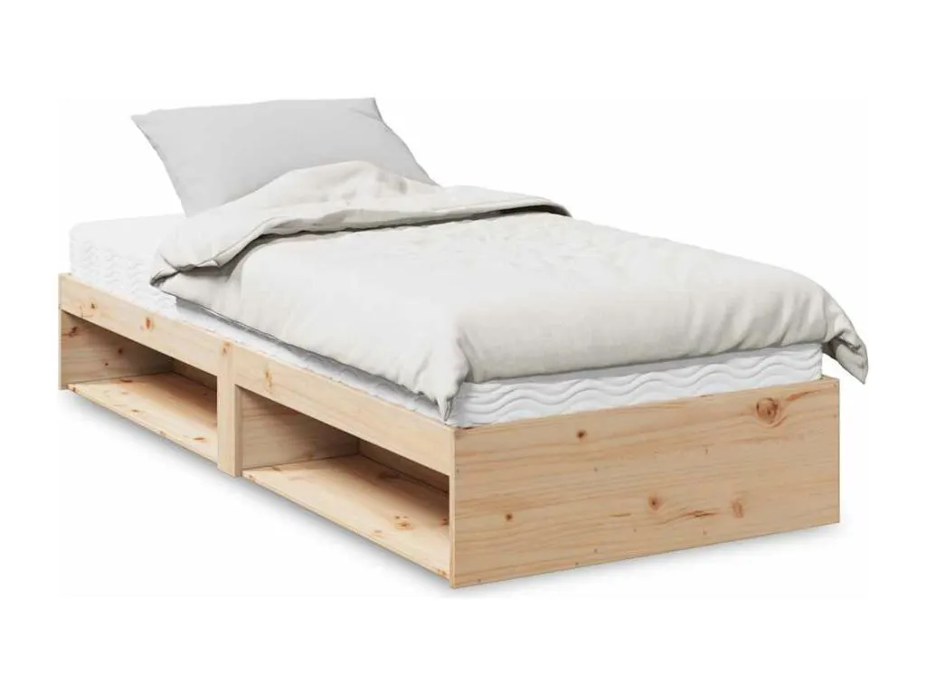 Sofá cama con colchón Mueblestop maciza de Mueblestop 80x200 cm 61349NOQK