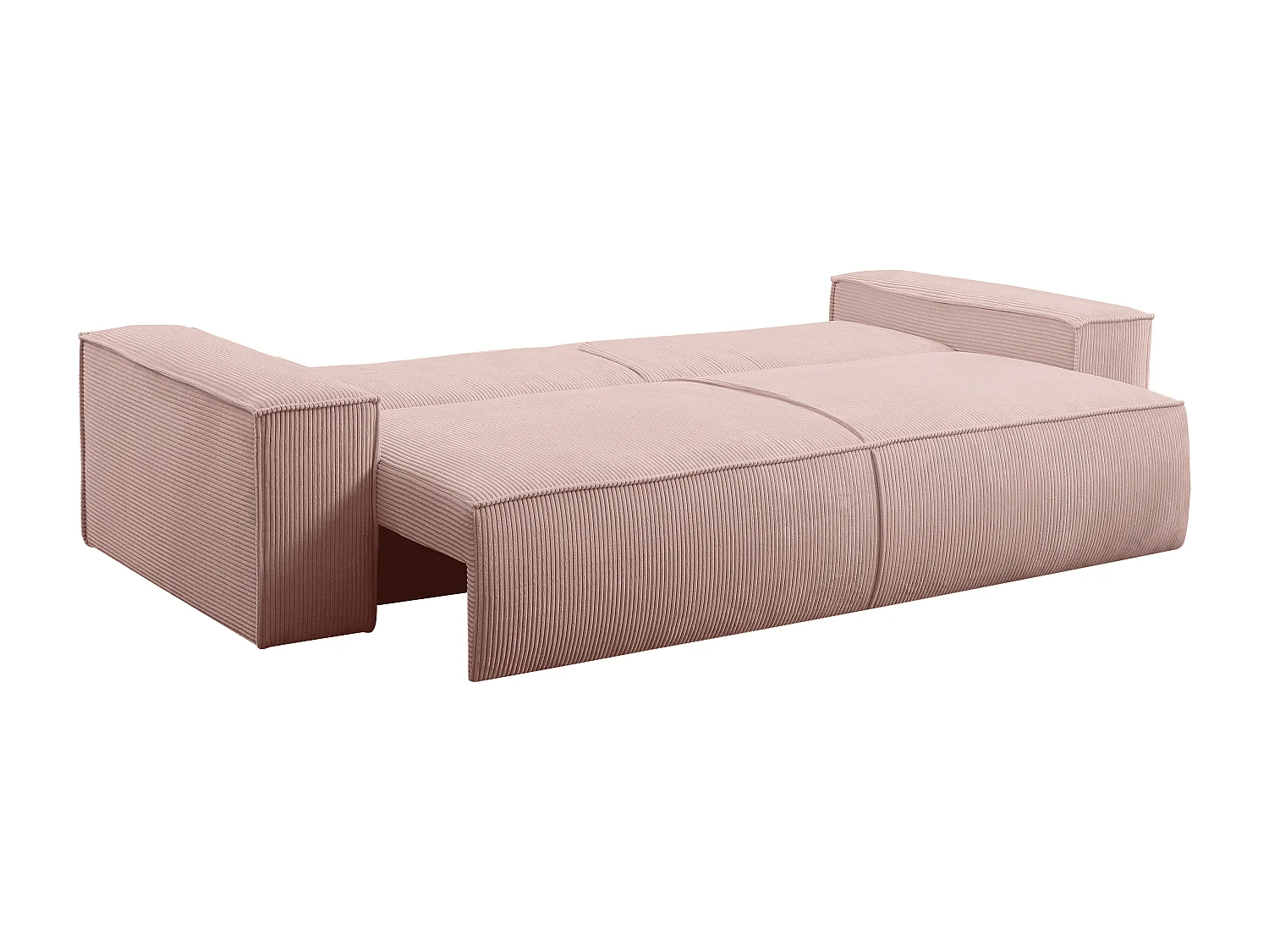 Sofá cama de 4 plazas de pana beige AMELIA de PASCAL MORABITO