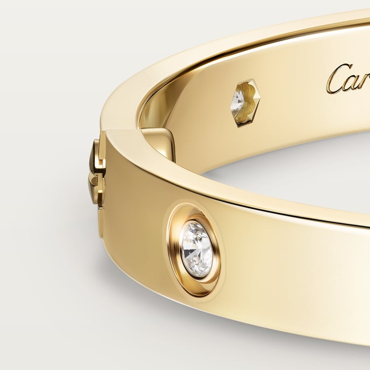 Replicate LOVE bracelet, classic model,10 diamonds(1:1 replica) - Original Replica Club