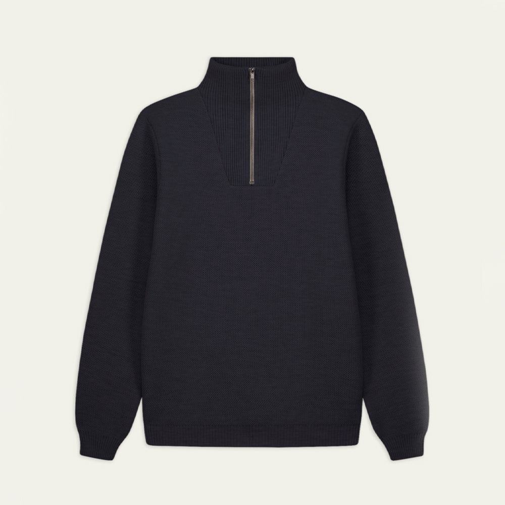 Nitto Knitwear - Pull Youri Camionneur - Anthracite