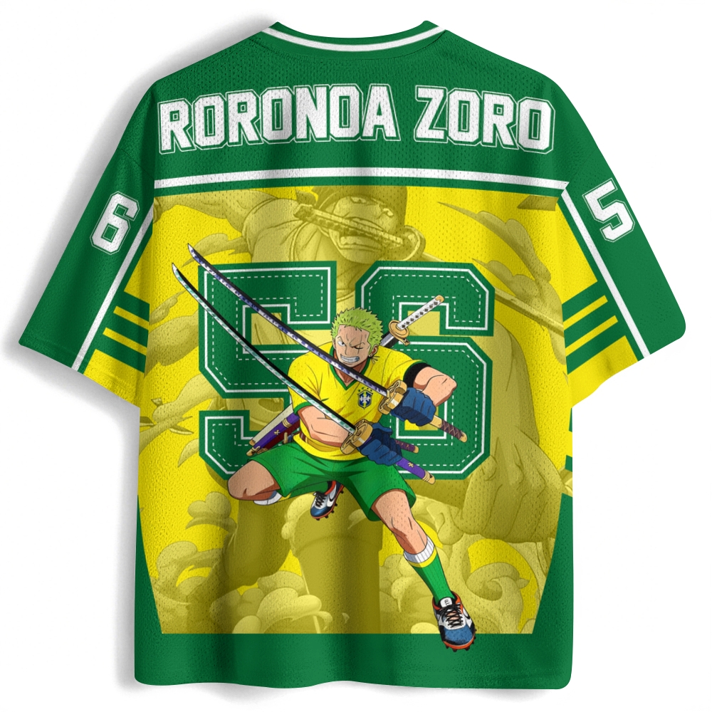 One Piece Anime Football Jersey