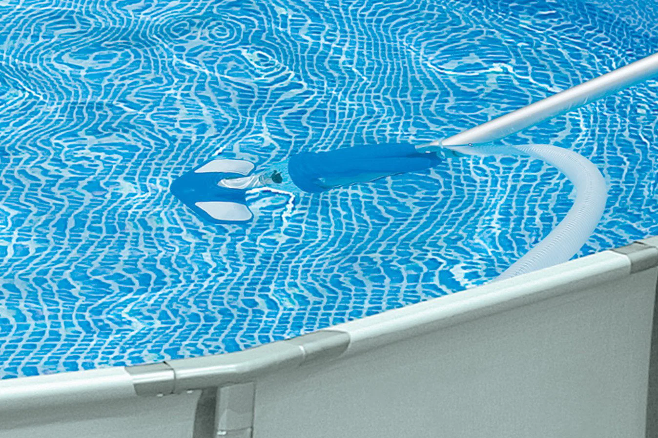 Intex 12' x 30" Metal Frame Swimming Pool w/ Filter Pump & Pool Maintenance Kit - Image 11