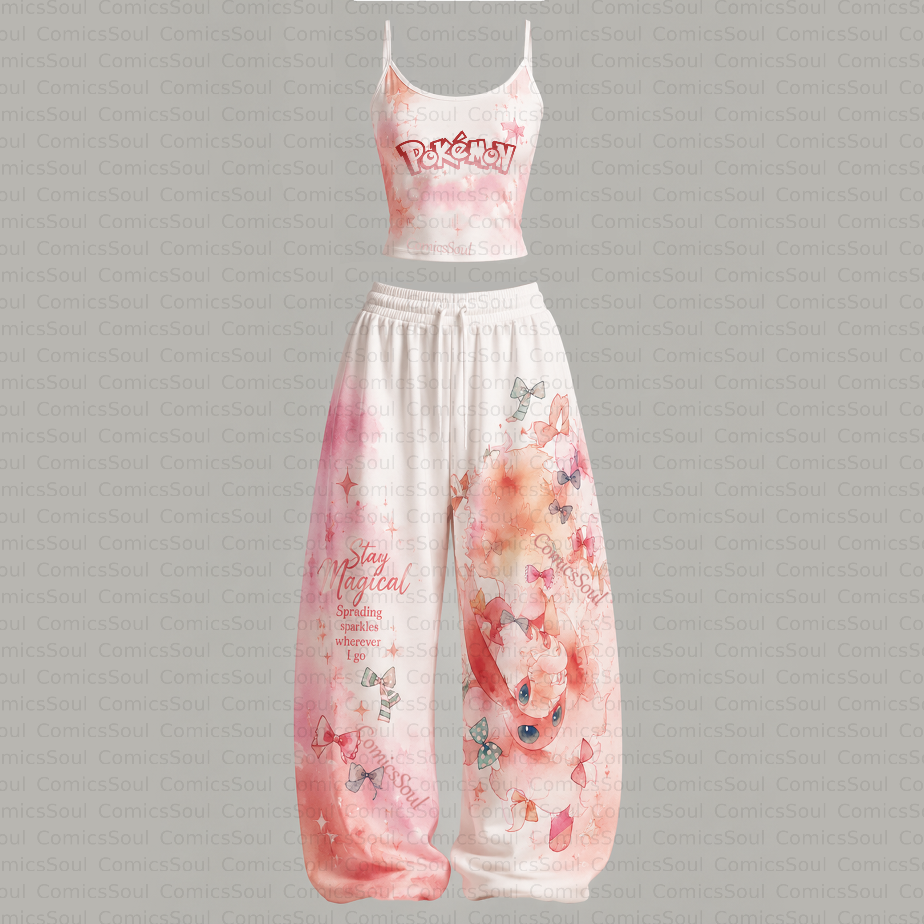 Pokémon Top & Elasticated Trousers Two-Piece Set