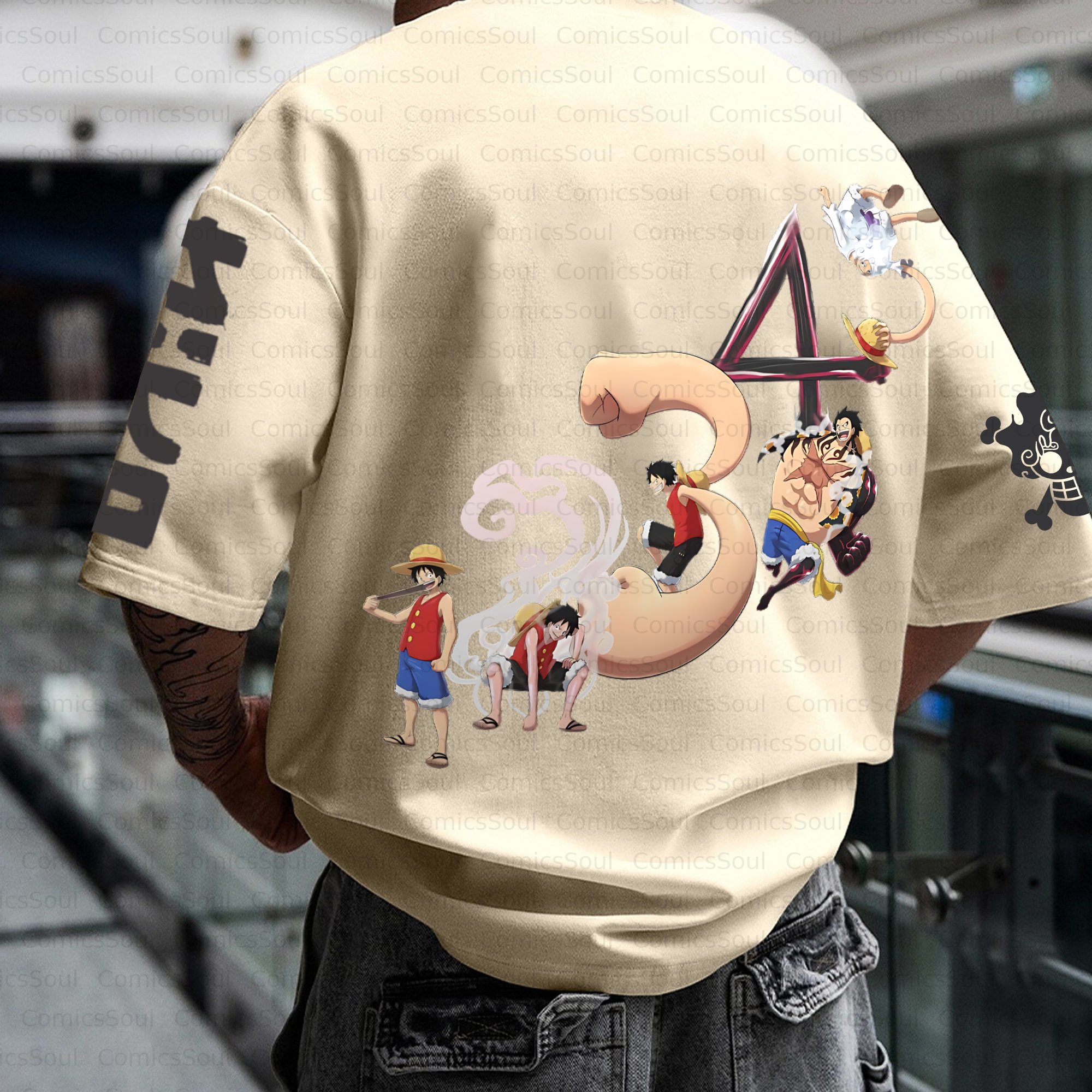 Unisex Anime Inspired Vintage T-Shirt