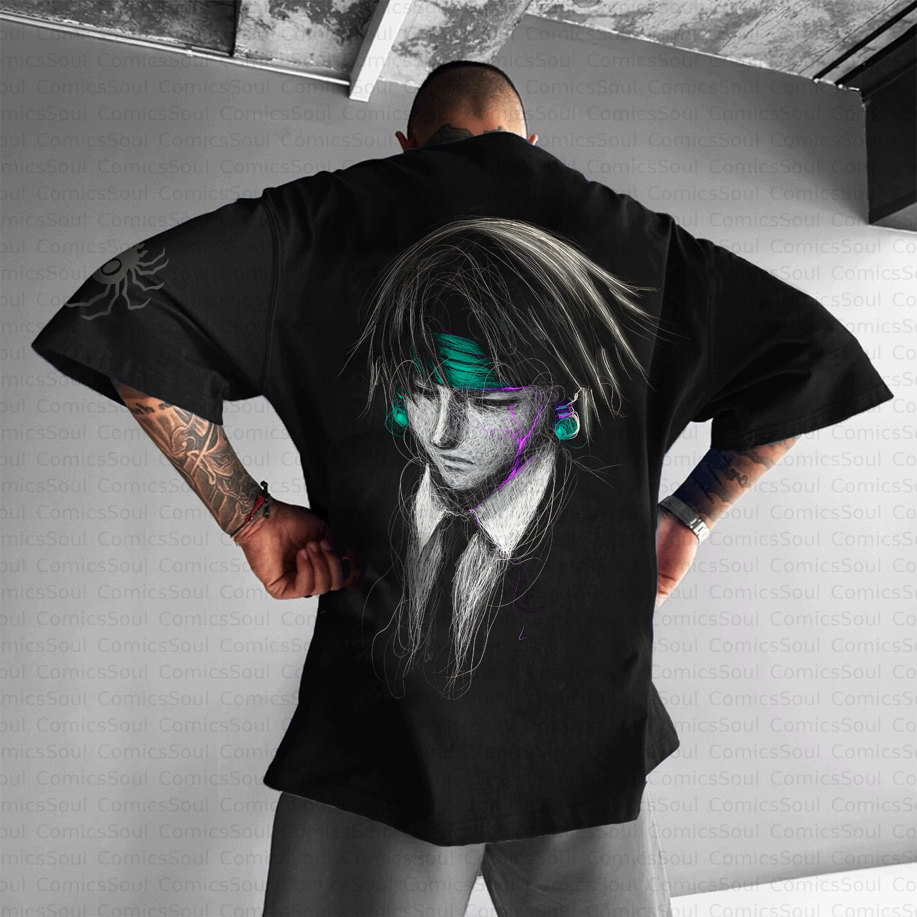 Unisex Anime Inspired Vintage T-Shirt