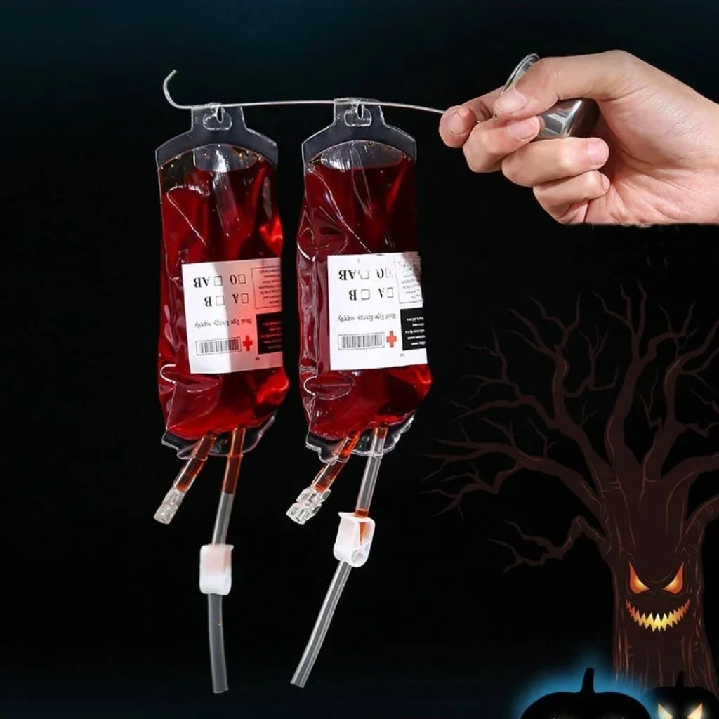 Halloween Decoration Vampire Blood Bag Party Supplies - Image 3 Halloween Decoration Vampire Blood Bag Party Supplies - Image 3