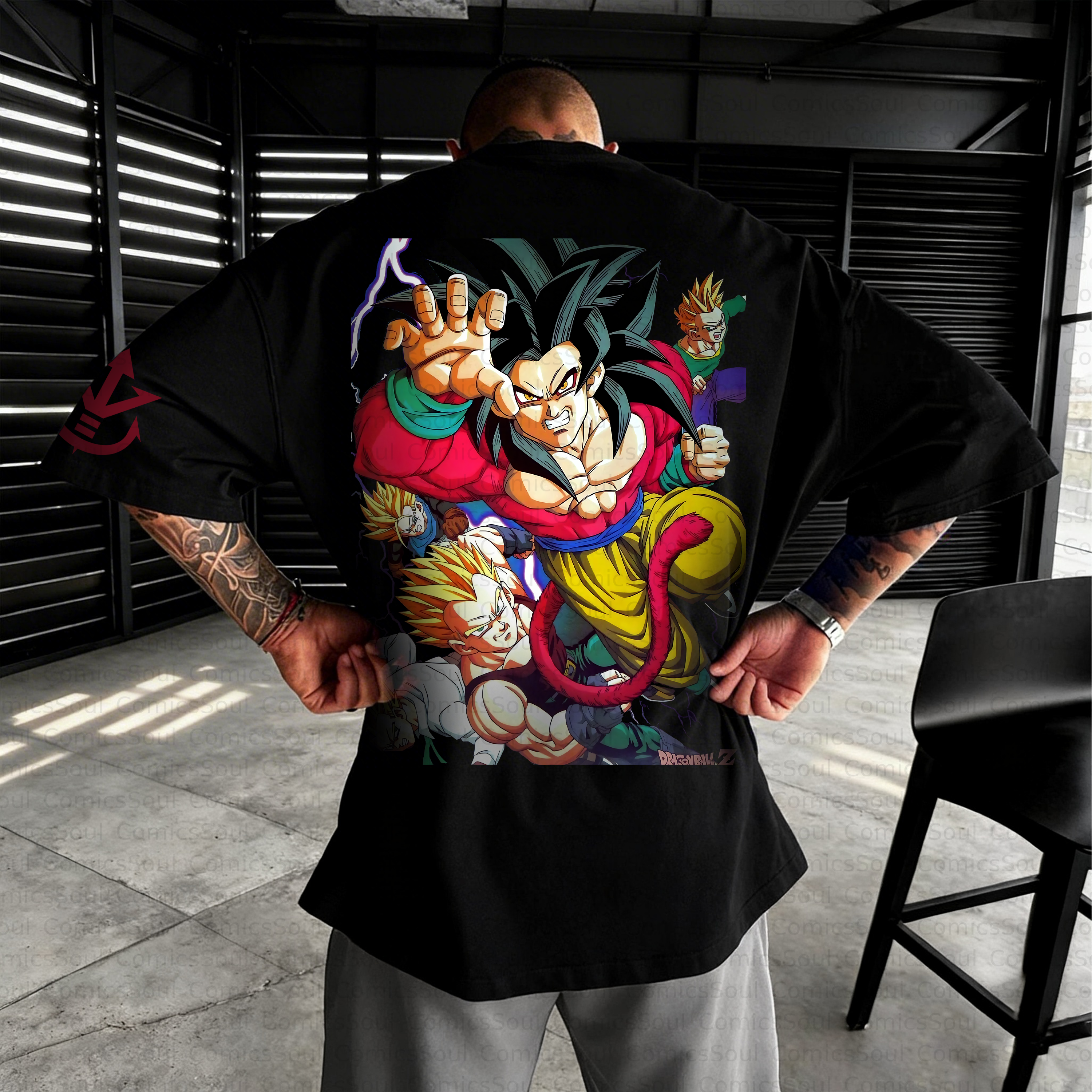 Unisex Anime Inspired Vintage T-Shirt