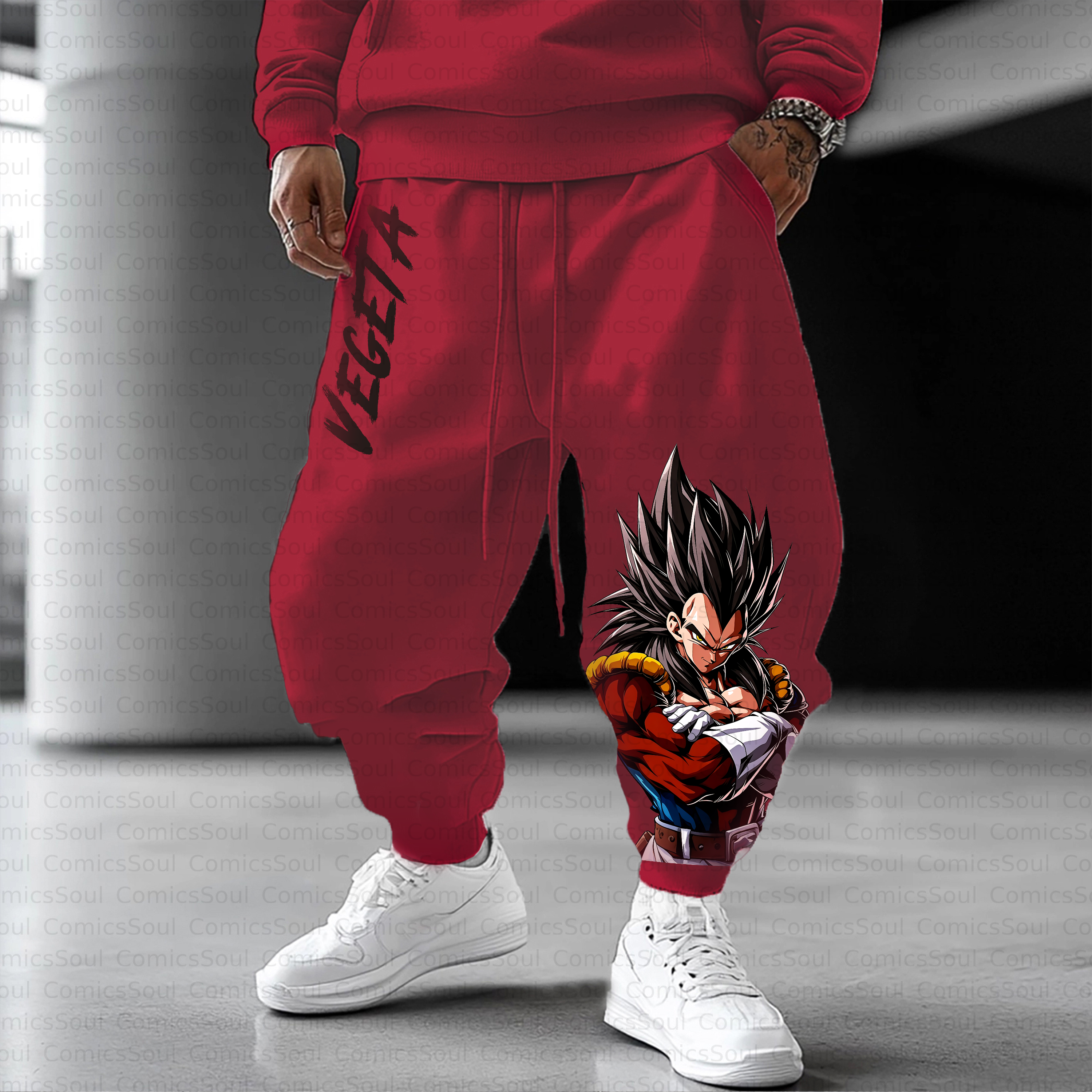 Unisex Casual Anime Streetwear Pant
