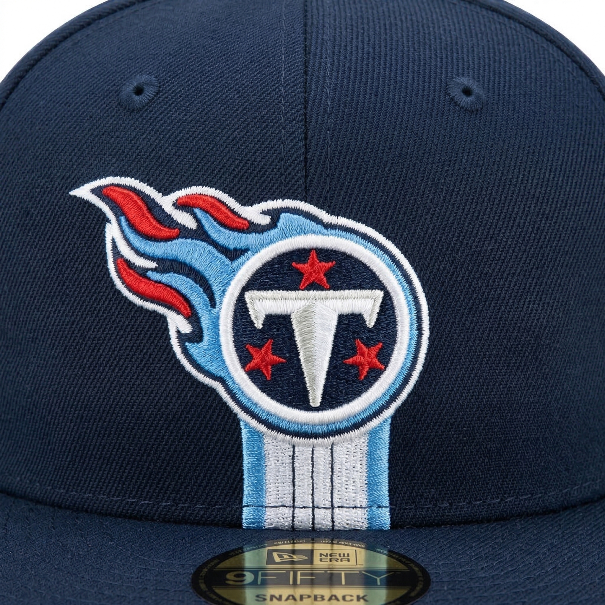 Premium Tennessee Titans Navy Blue Embroidered Snapback Cap - SEVEN HATS - SEVEN HATS