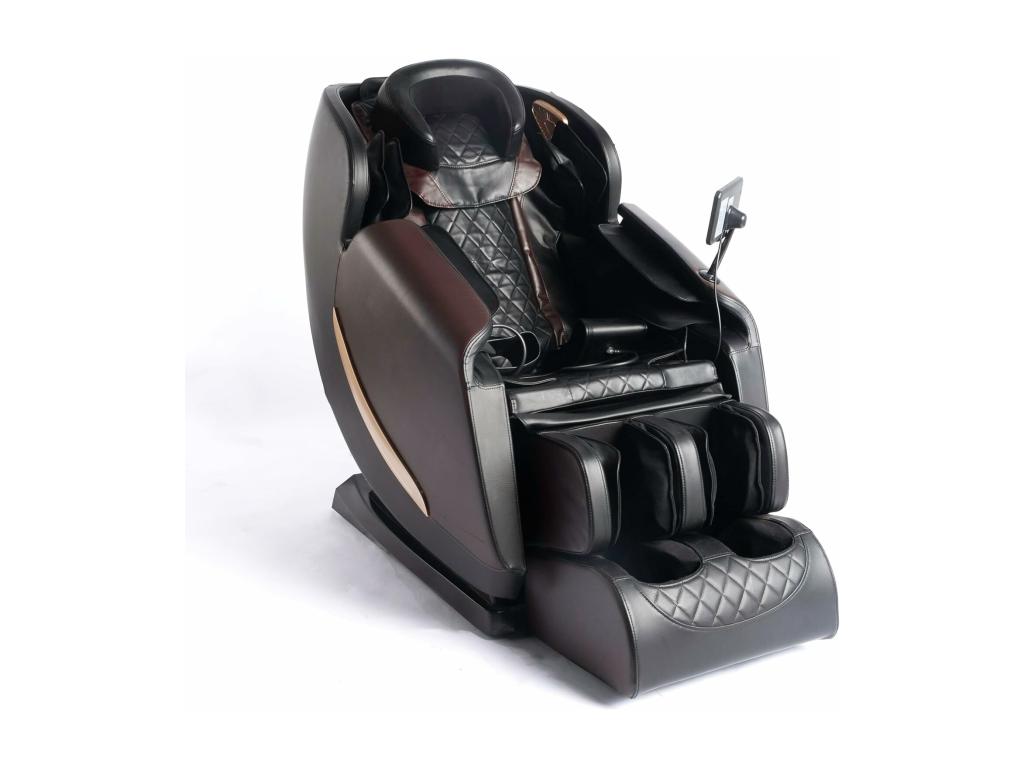 Sillón eléctrico Masaje Sillón Gravedad Cero de Polipiel - Bluetooth Música - Masajeador Temporizador - Presoterapia