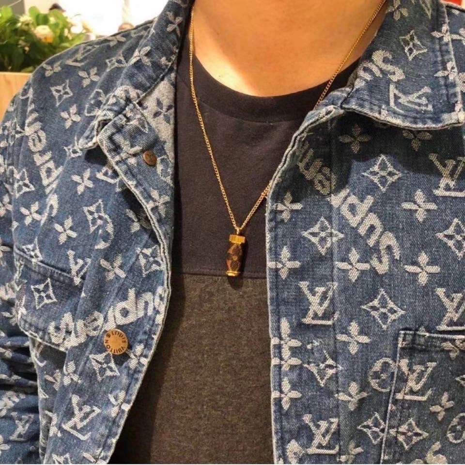 Louis Vuitton Perfume Bottle Necklace - Original Replica Club