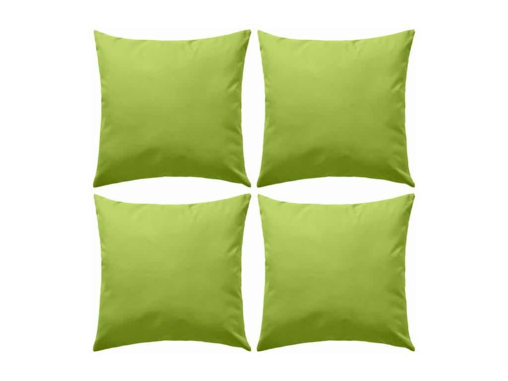 Juego  4  de Decoratodo xterior  x 45 cm Verde manzana