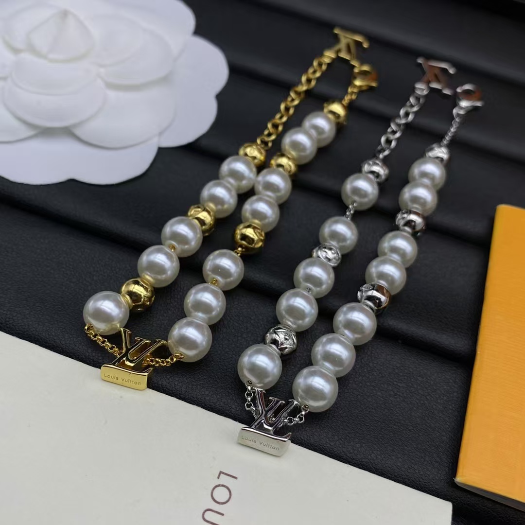 Louis Vuitton Pearl Bracelet - Original Replica Club