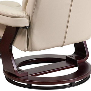 Wood base, base, swivel base