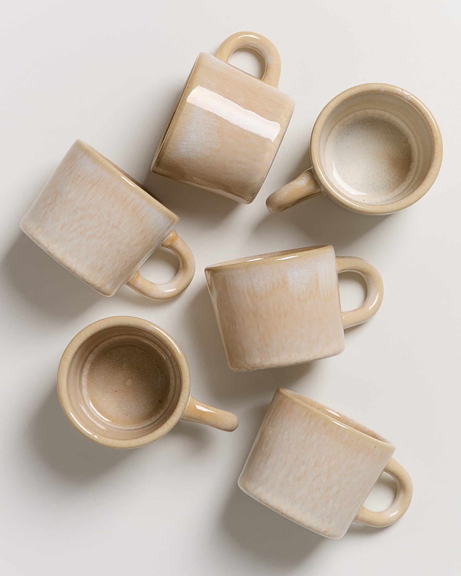 Cordoama Espressotasse classic sand 6er-Set