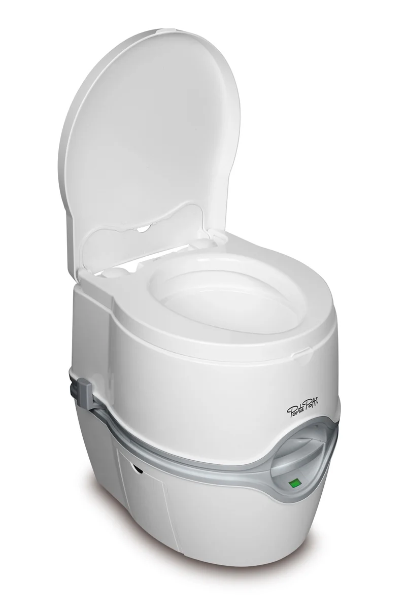 Thetford 565E Porta Potti Portable Battery Powered Flush Travel Toilet, White - Image 2